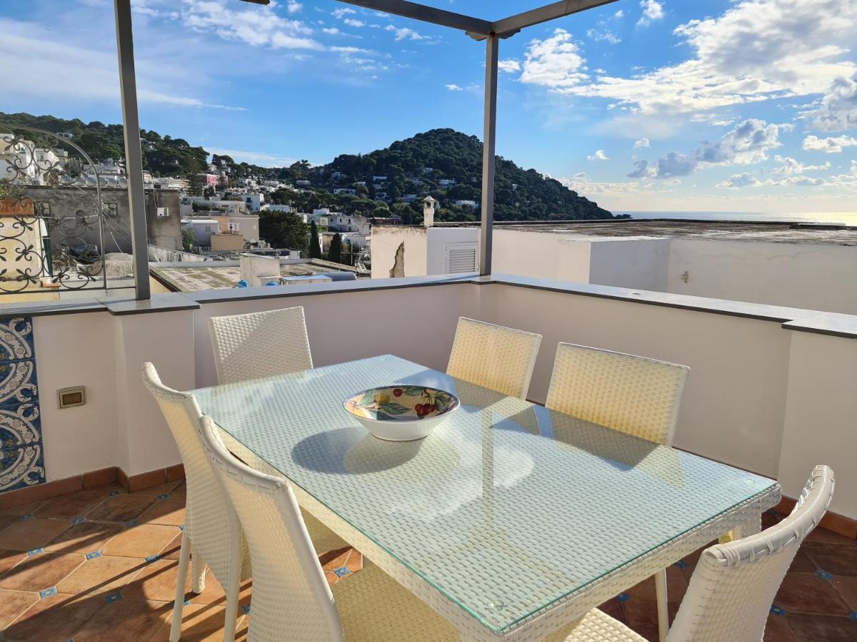 Il Dipinto Lägenhet Capri Exteriör bild